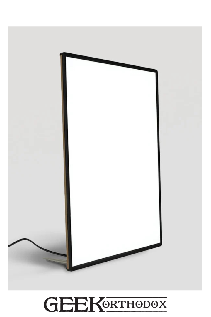 LED Light Box Display BUNDLE | Illuminated Art Panel for Stained Glass & Collectibles