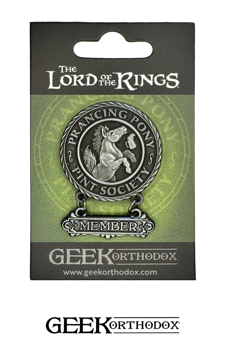 Middle-earth | Pracing Pony Pint Club Enamel Pin