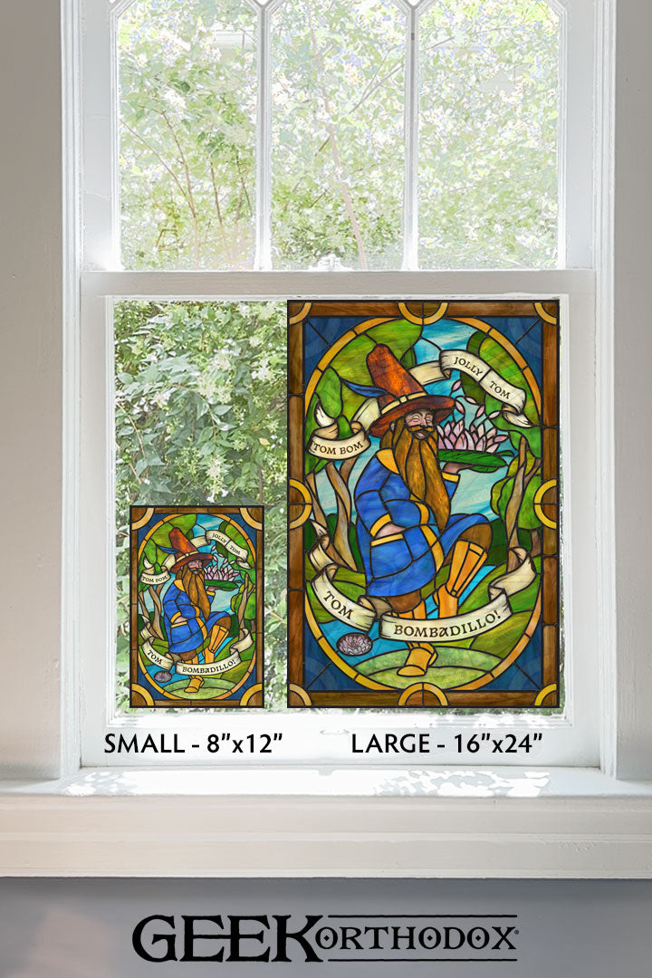 Middle-earth | Tom Bombadil Stained Glass Window Cling