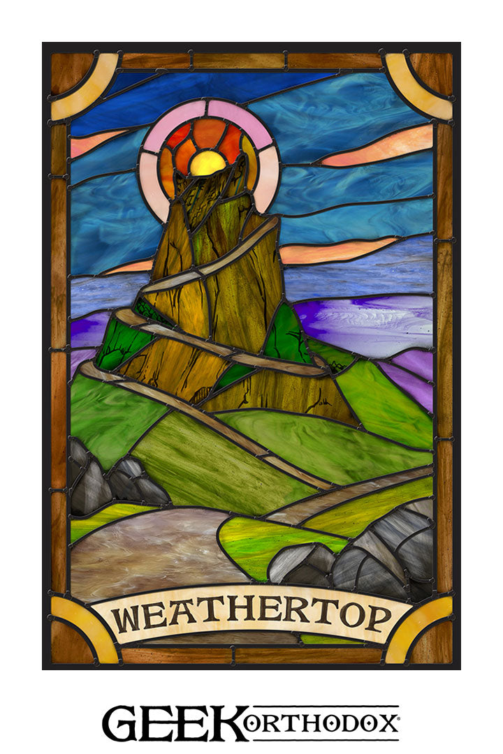 Middle-earth | Weathertop Stained Glass Window Cling