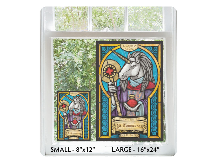 Stained Glass Window Clings