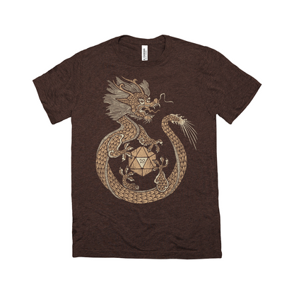 D20 Dragon - Unisex Triblend