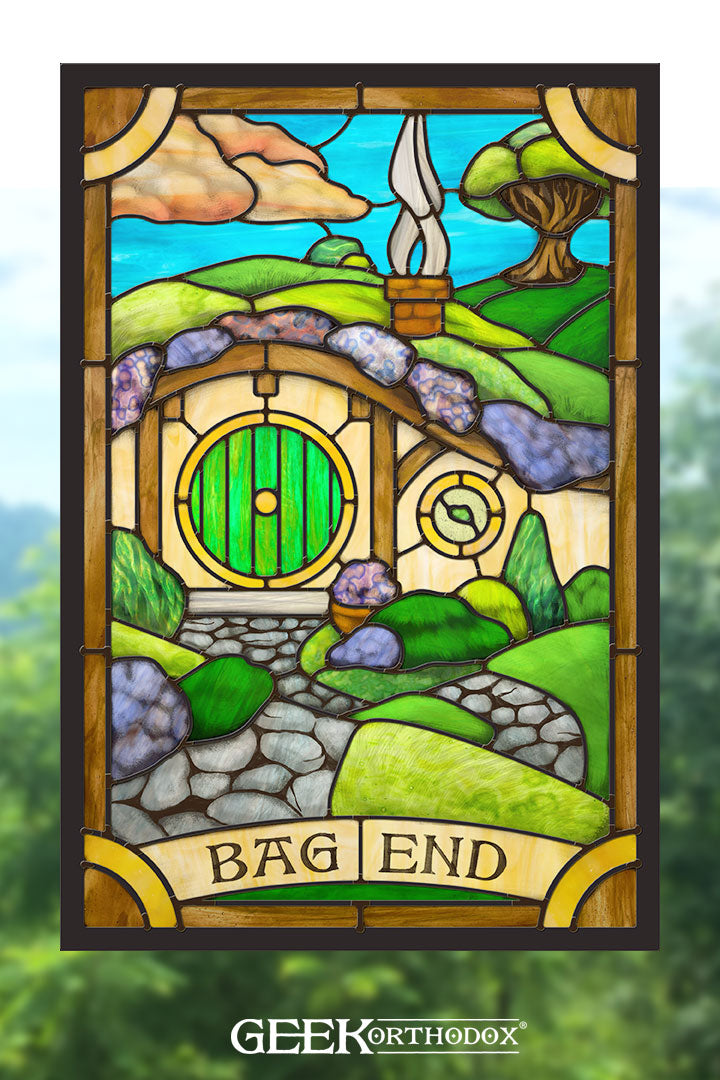 Middle-earth - Bag End Applied Window Art