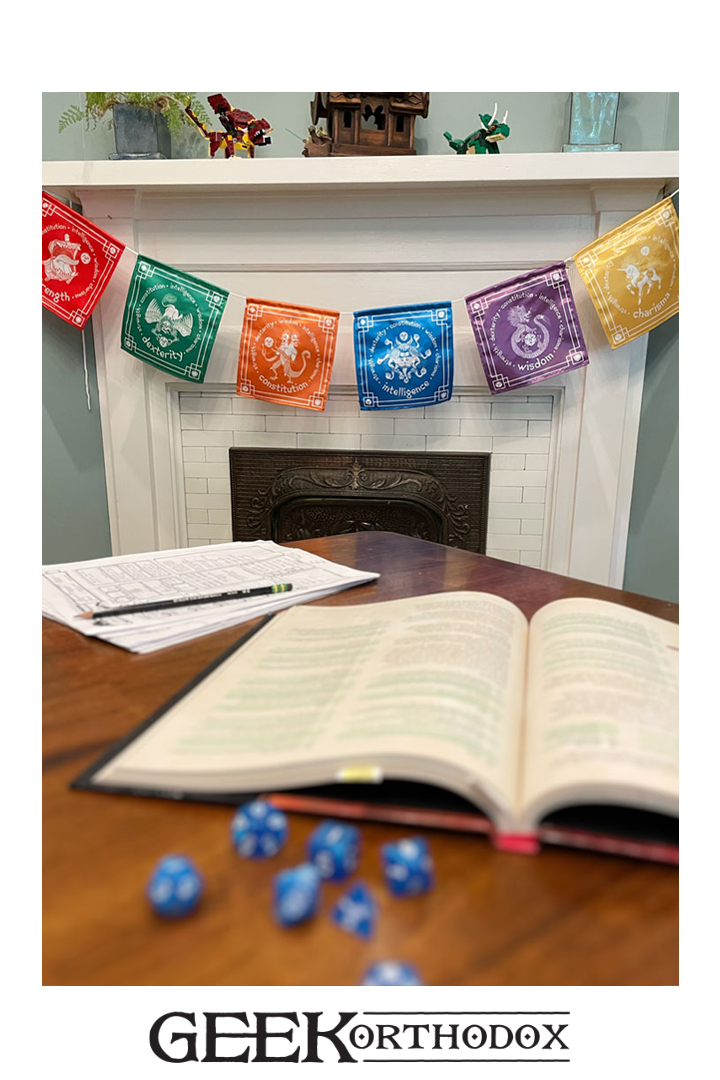 Dungeon Bunting - Inspiration Flags