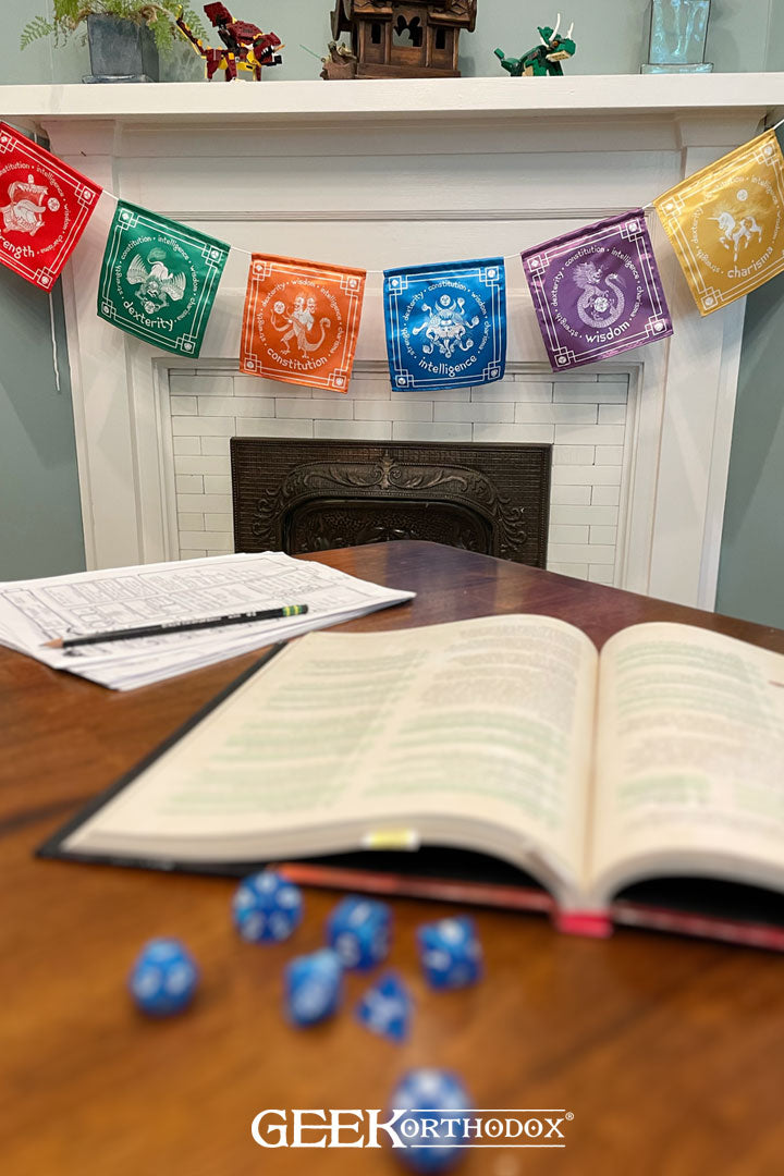 Dungeon Bunting - Inspiration Flags