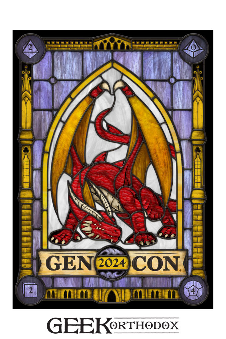 Gen Con 2024 - Applied Window Art