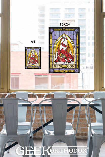 Gen Con 2024 - Applied Window Art