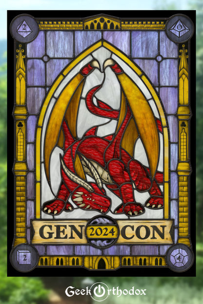 Gen Con 2024 - Applied Window Art