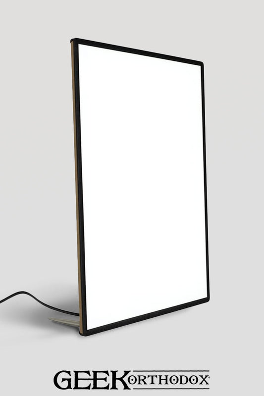 LED Light Box Display BUNDLE | Illuminated Art Panel for Stained Glass & Collectibles