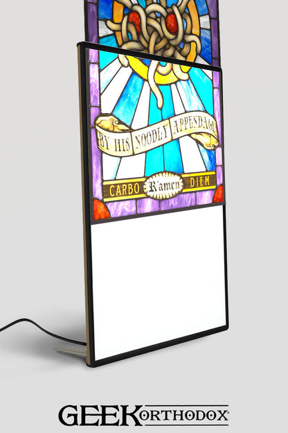 LED Light Box Display | Illuminated Art Panel for Stained Glass & Collectibles