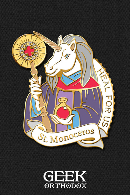 St. Monoceros - Enamel Pin