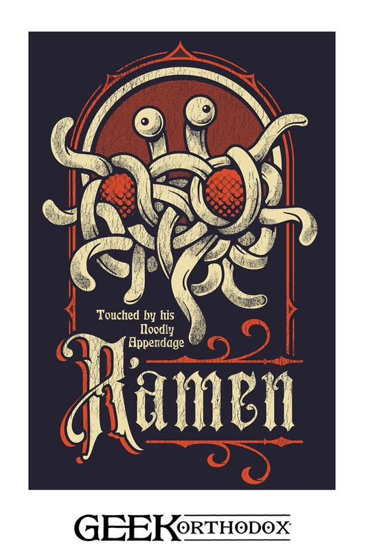 Flying Spaghetti Monster R'amen Premium Unisex T-Shirt