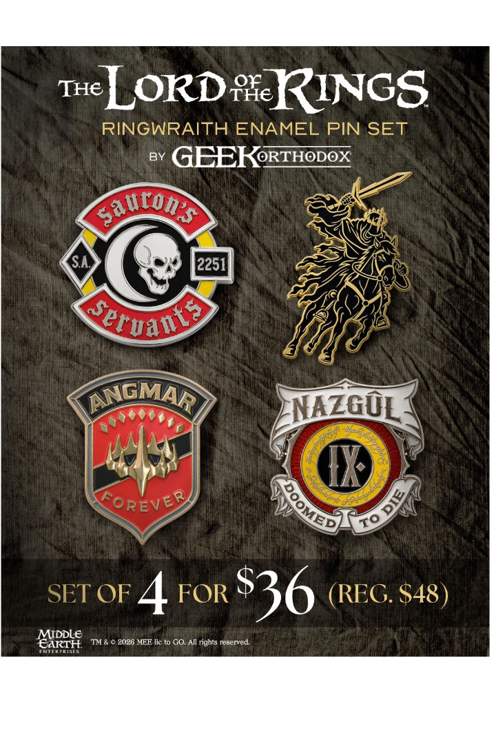 Middle-earth | Nazgul Pin Set of 4