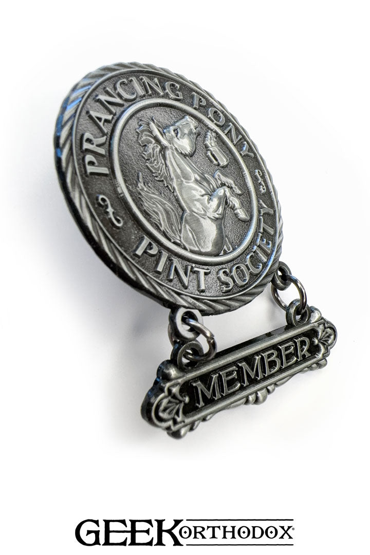 Middle-earth | Pracing Pony Pint Club Enamel Pin