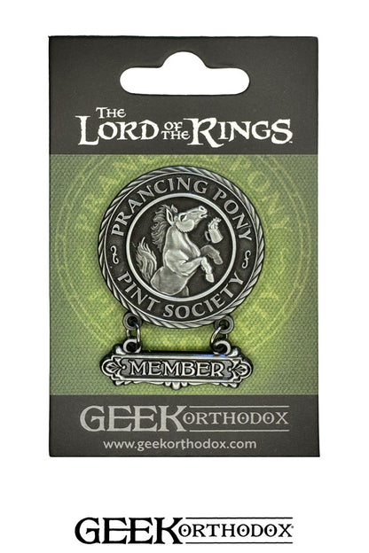 Middle-earth | Pracing Pony Pint Club Enamel Pin
