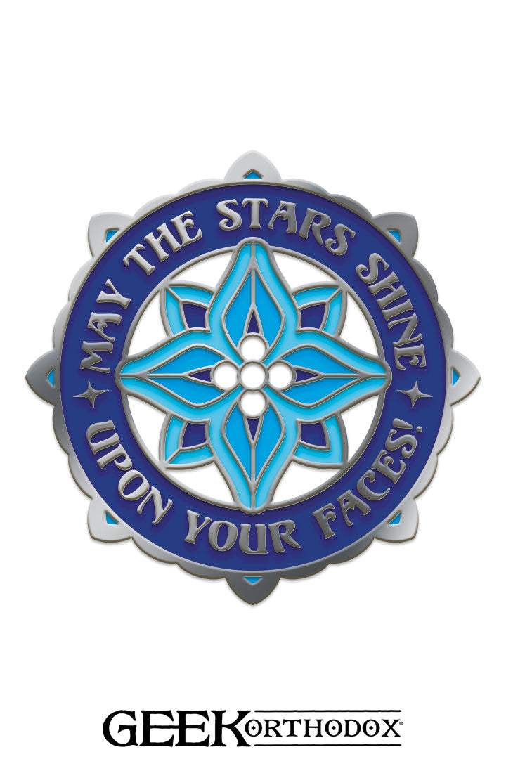 Middle-earth | May the Stars Shine Upon Your Faces Enamel Pin