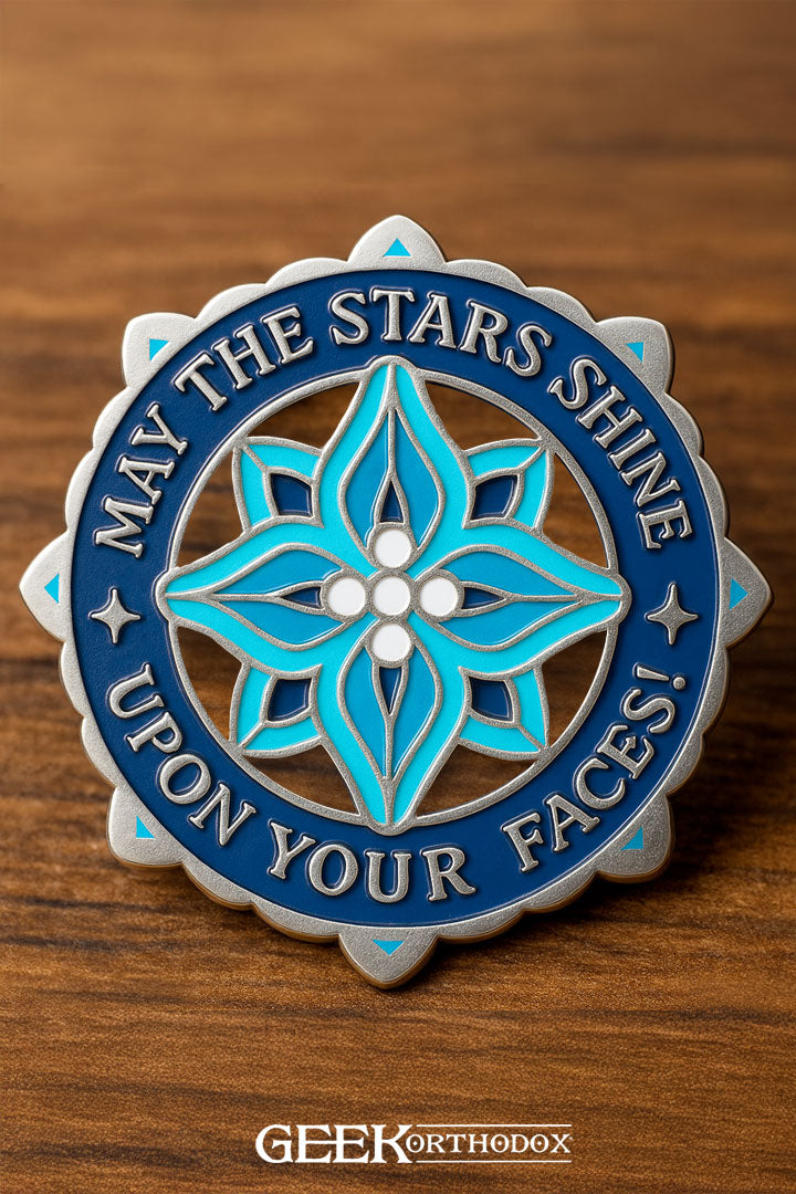 Middle-earth | May the Stars Shine Upon Your Faces Enamel Pin