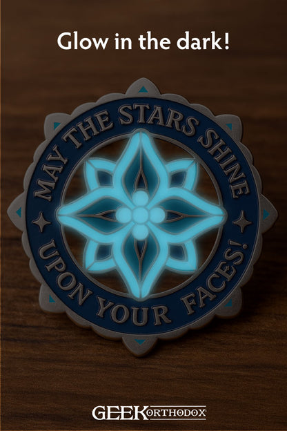 Middle-earth | May the Stars Shine Upon Your Faces Enamel Pin