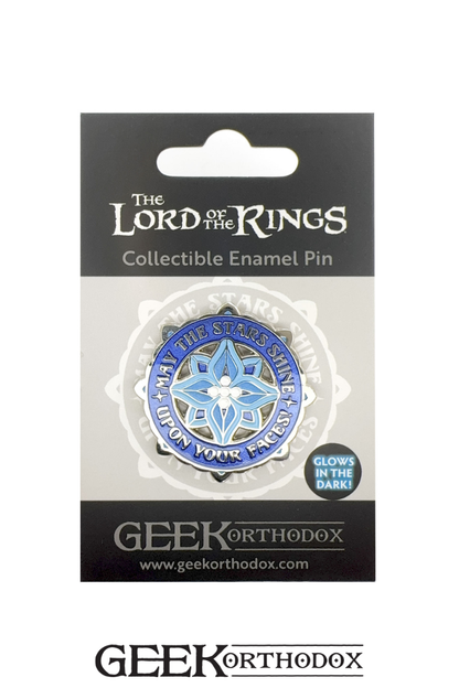 Middle-earth | May the Stars Shine Upon Your Faces Enamel Pin