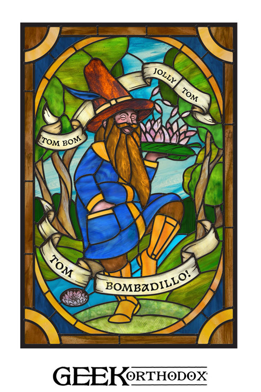 Middle-earth | Tom Bombadil Stained Glass Window Cling