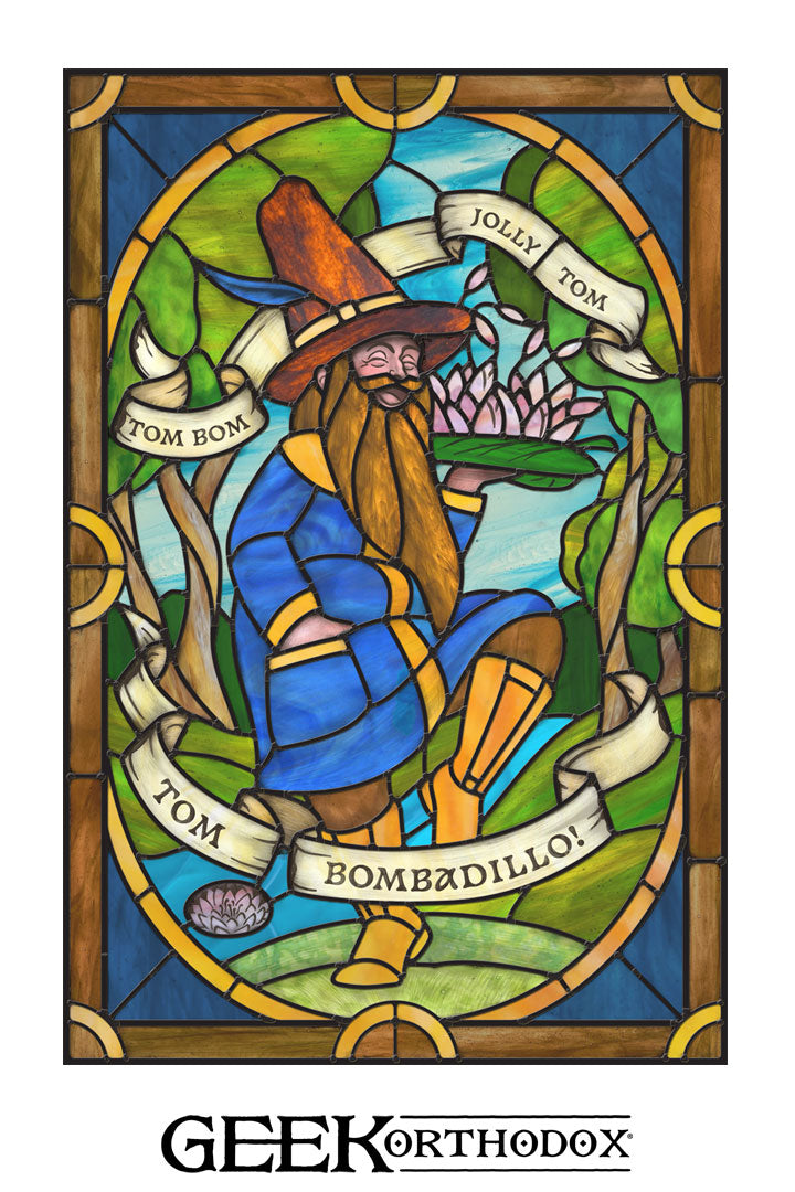 Middle-earth | Tom Bombadil Stained Glass Window Cling