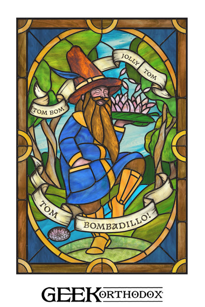 Middle-earth | Tom Bombadil Stained Glass Window Cling