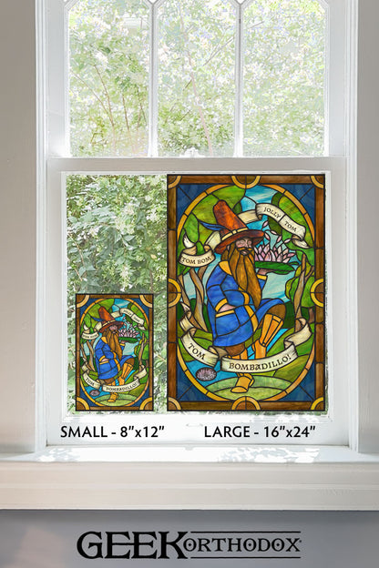 Middle-earth | Tom Bombadil Stained Glass Window Cling