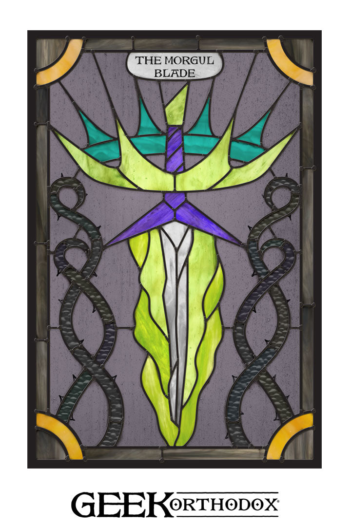 Middle-earth | Morgul Blade Stained Glass Window Cling
