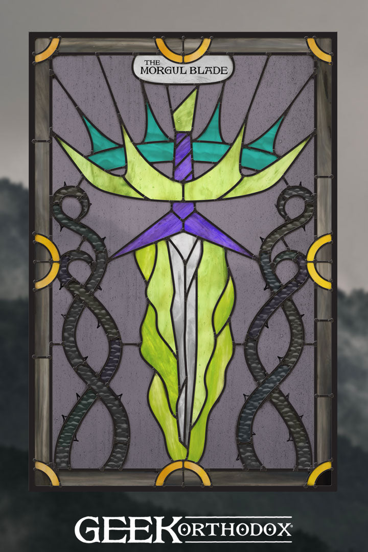 Middle-earth | Morgul Blade Stained Glass Window Cling