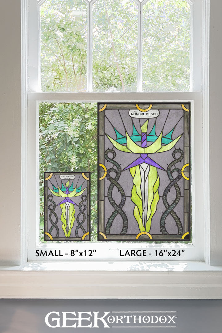 Middle-earth | Morgul Blade Stained Glass Window Cling