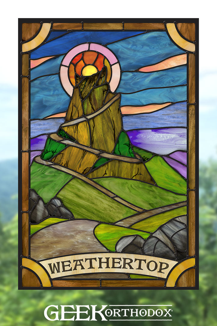 Middle-earth | Weathertop Stained Glass Window Cling