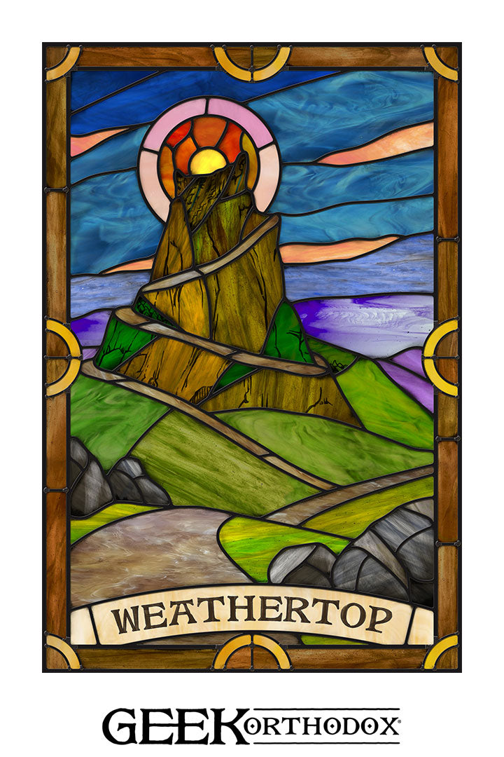 Middle-earth | Weathertop Stained Glass Window Cling