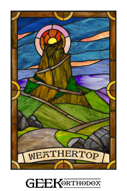 Middle-earth | Weathertop Stained Glass Window Cling