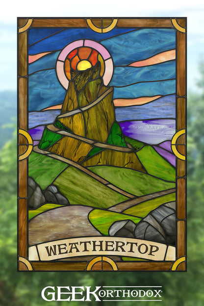 Middle-earth | Weathertop Stained Glass Window Cling