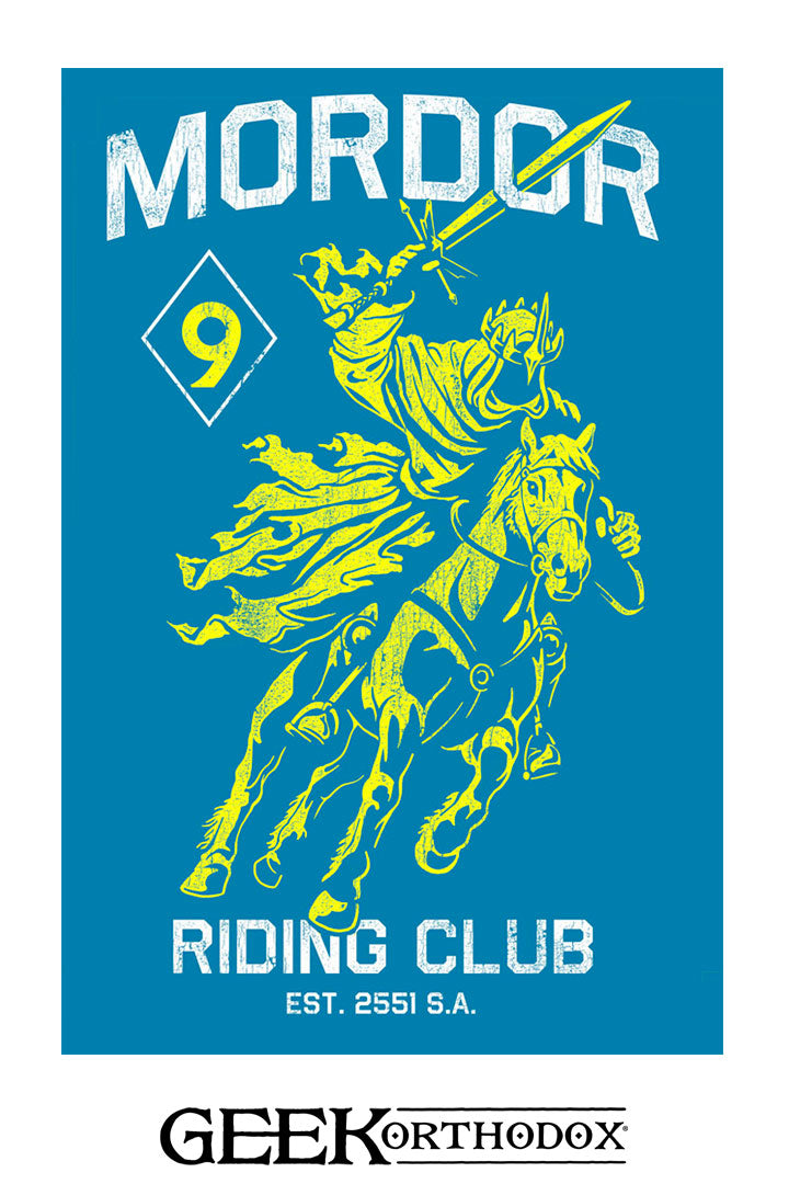 Middle-earth | Mordor Riding Club LOTR Premium Unisex T-Shirt - LOTR Apparel