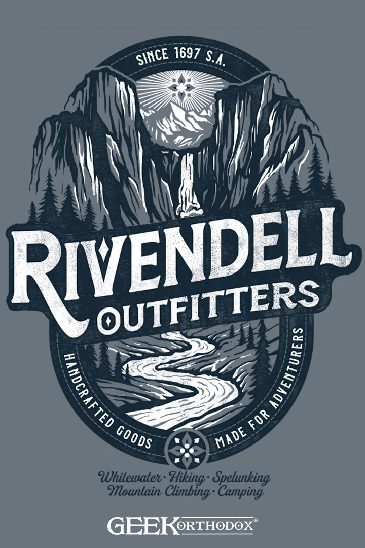 Middle-earth | Rivendell Outfitters LOTR Premium Unisex T-Shirt - LOTR Apparel