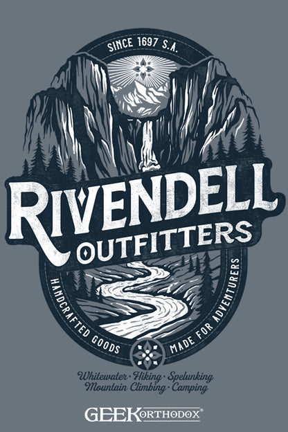 Middle-earth | Rivendell Outfitters LOTR Premium Unisex T-Shirt - LOTR Apparel