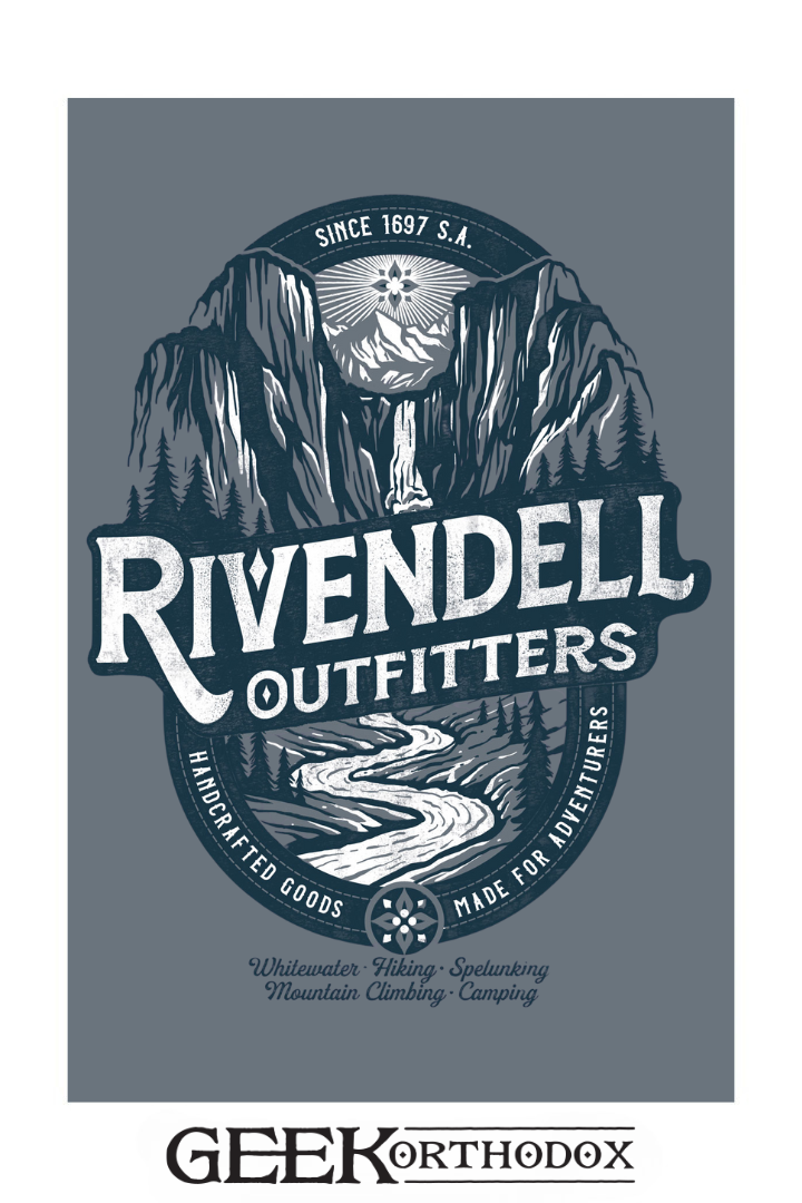 Middle-earth | Rivendell Outfitters LOTR Premium Unisex T-Shirt - LOTR Apparel