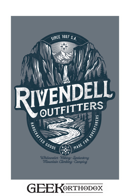 Middle-earth | Rivendell Outfitters LOTR Premium Unisex T-Shirt - LOTR Apparel