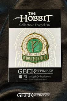 Middle-earth - Share in an Adventure -Pin