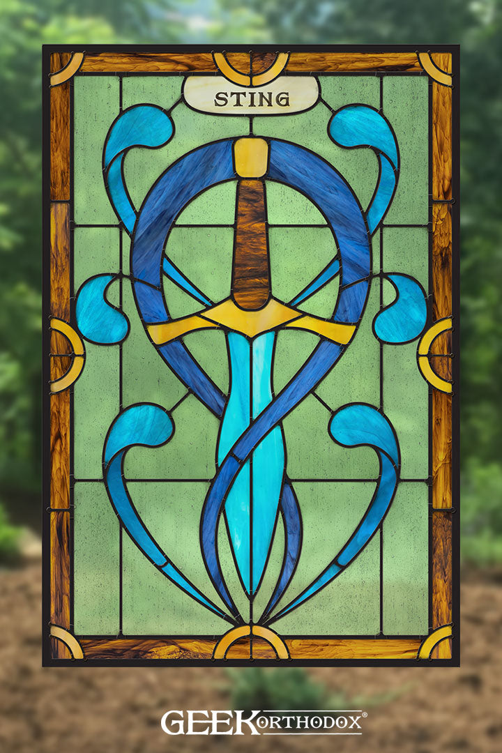 Middle-earth - Sting Applied Window Art