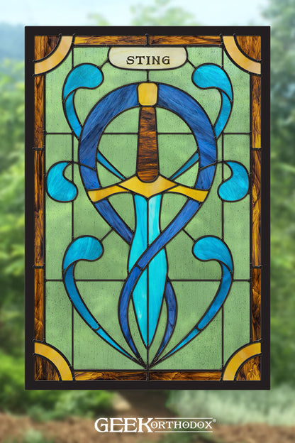 Middle-earth - Sting Applied Window Art