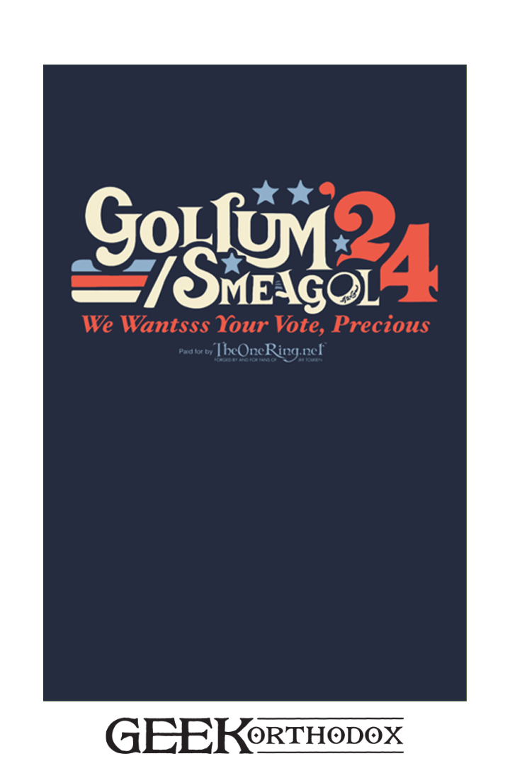 TheOneRing.net - Gollum/Smeagol Election Shirt