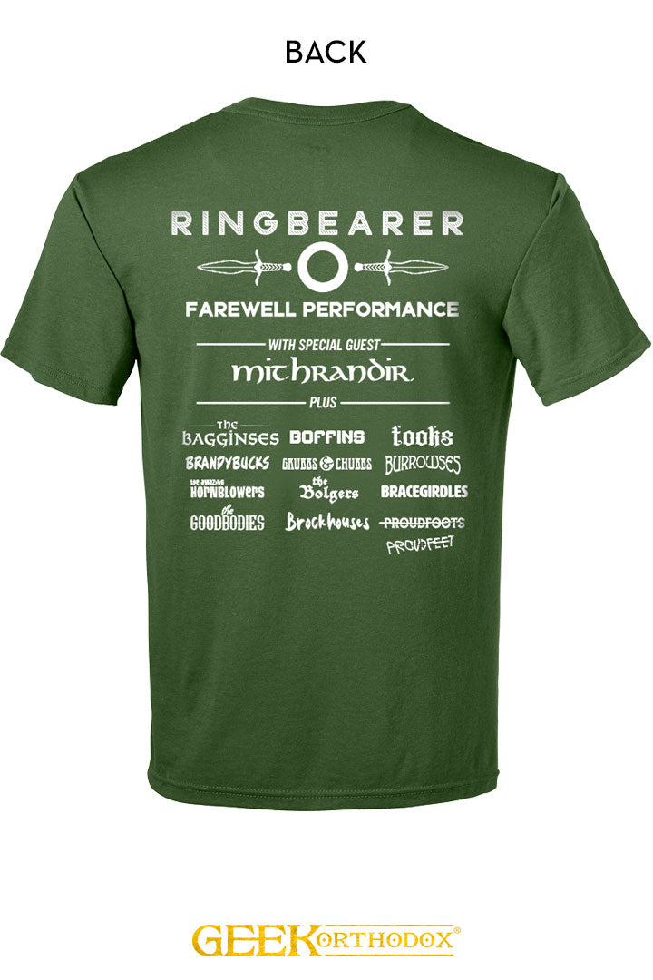 Middle-earth Ringbearer Farewell T-Shirt