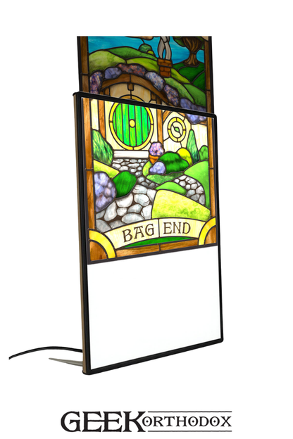 LED Light Box Display | Illuminated Art Panel for Stained Glass & Collectibles
