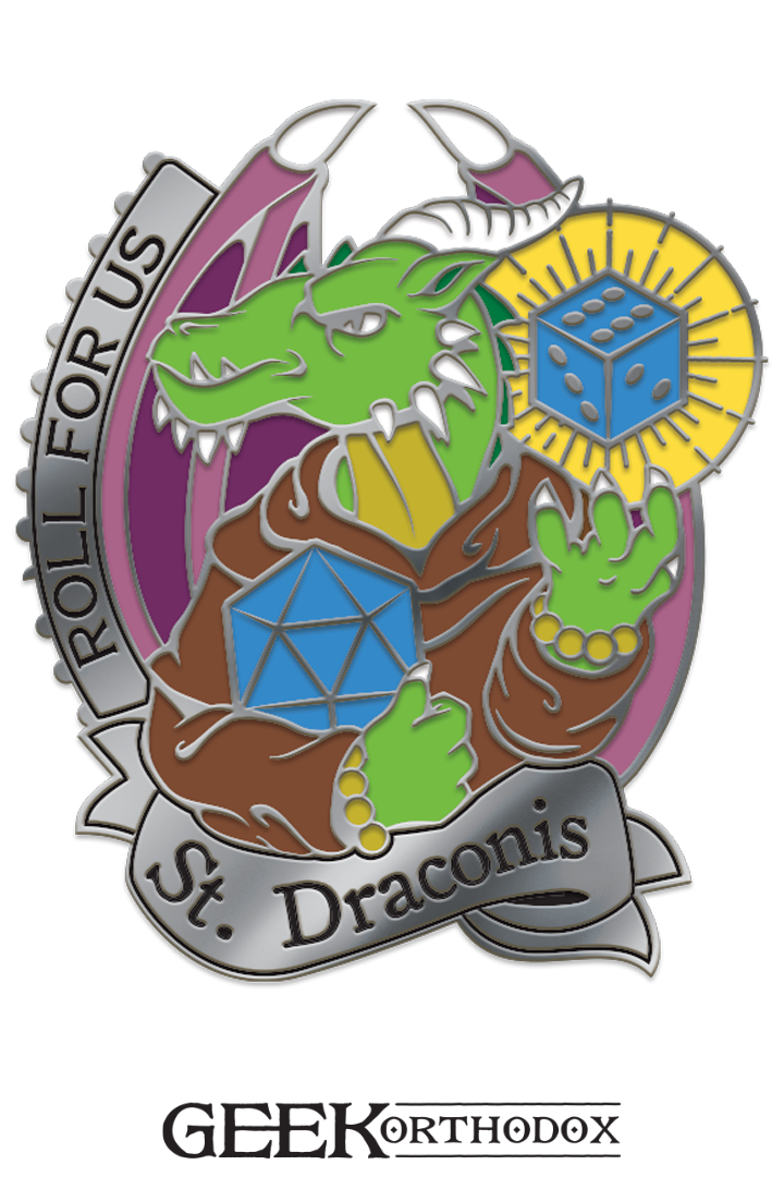 St. Draconis - Enamel Pin