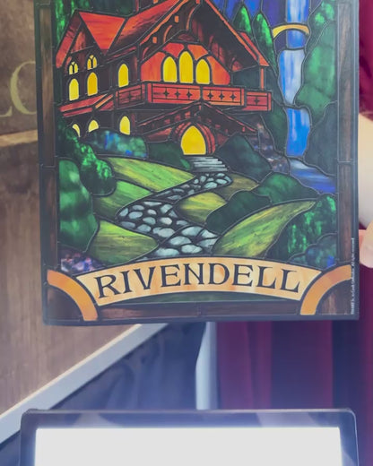 LED Light Box Display | Illuminated Art Panel for Stained Glass & Collectibles