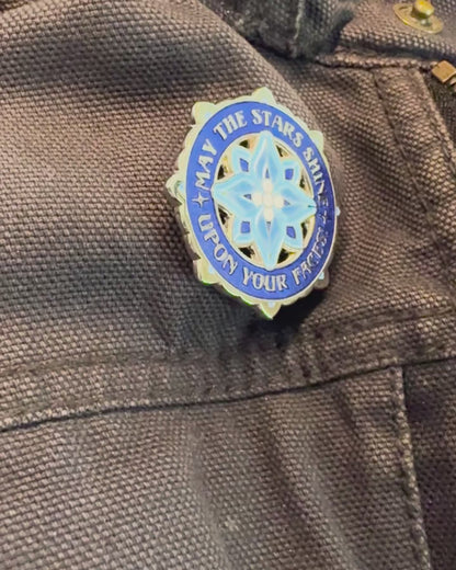Middle-earth | May the Stars Shine Upon Your Faces Enamel Pin