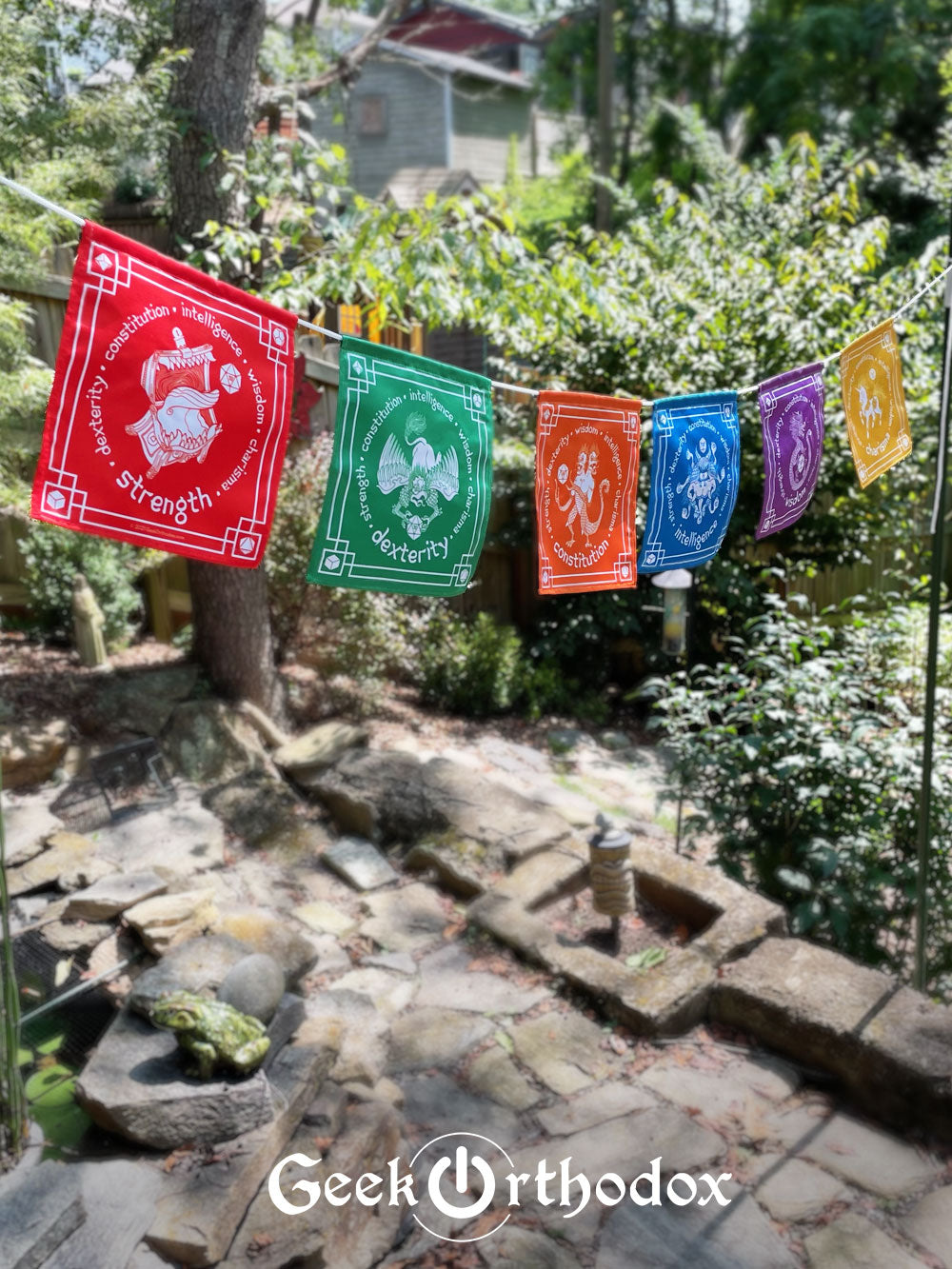 Dungeon Bunting - Inspiration Flags
