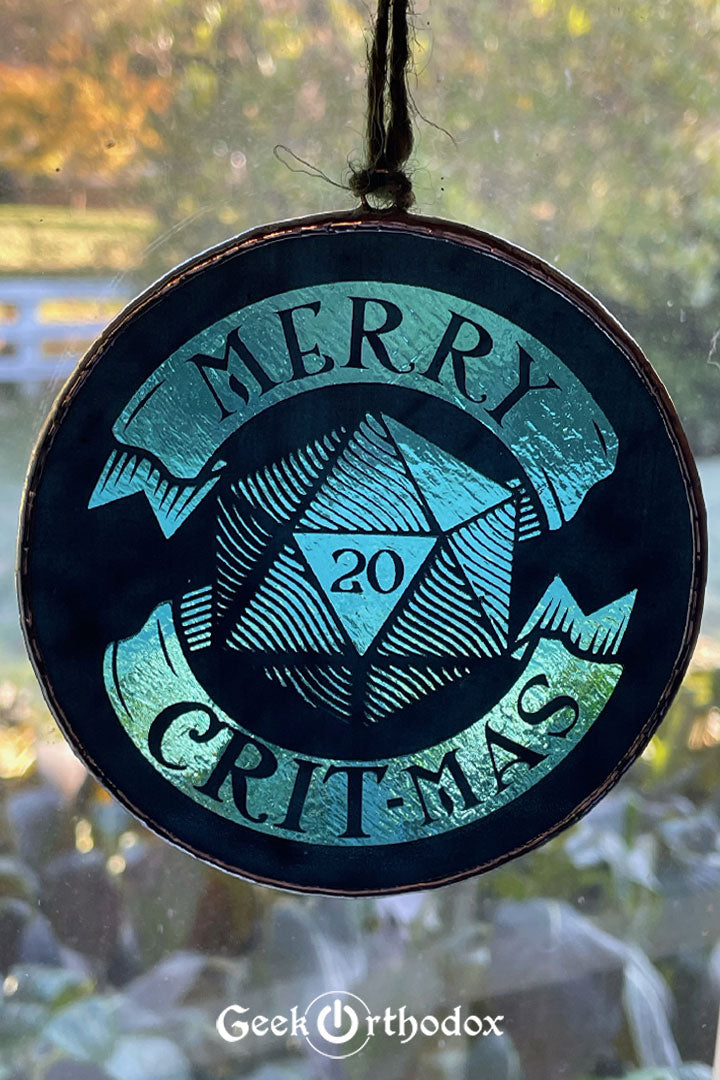 Merry CRIT-Mas Ornaments